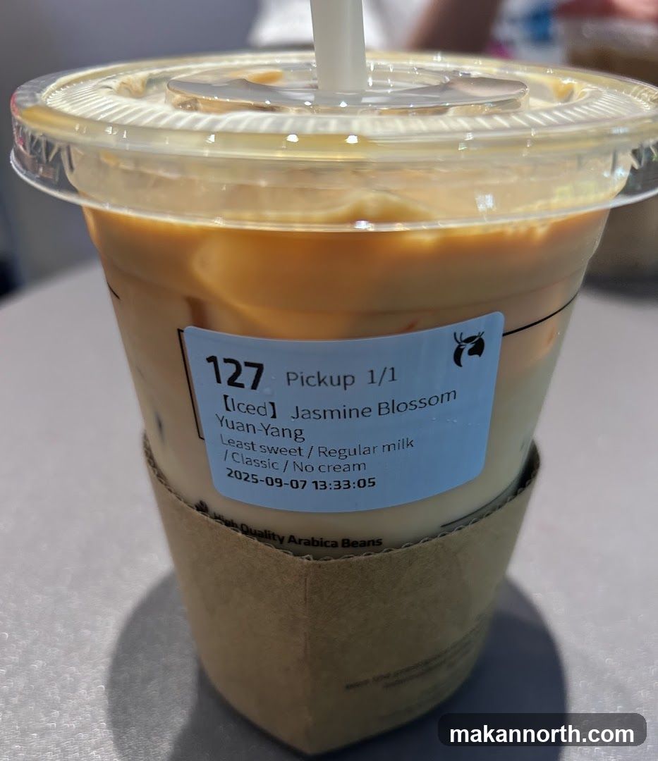 Iced Jasmine Blossom Tea