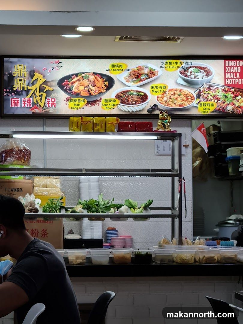 Mala Hotpot Menu