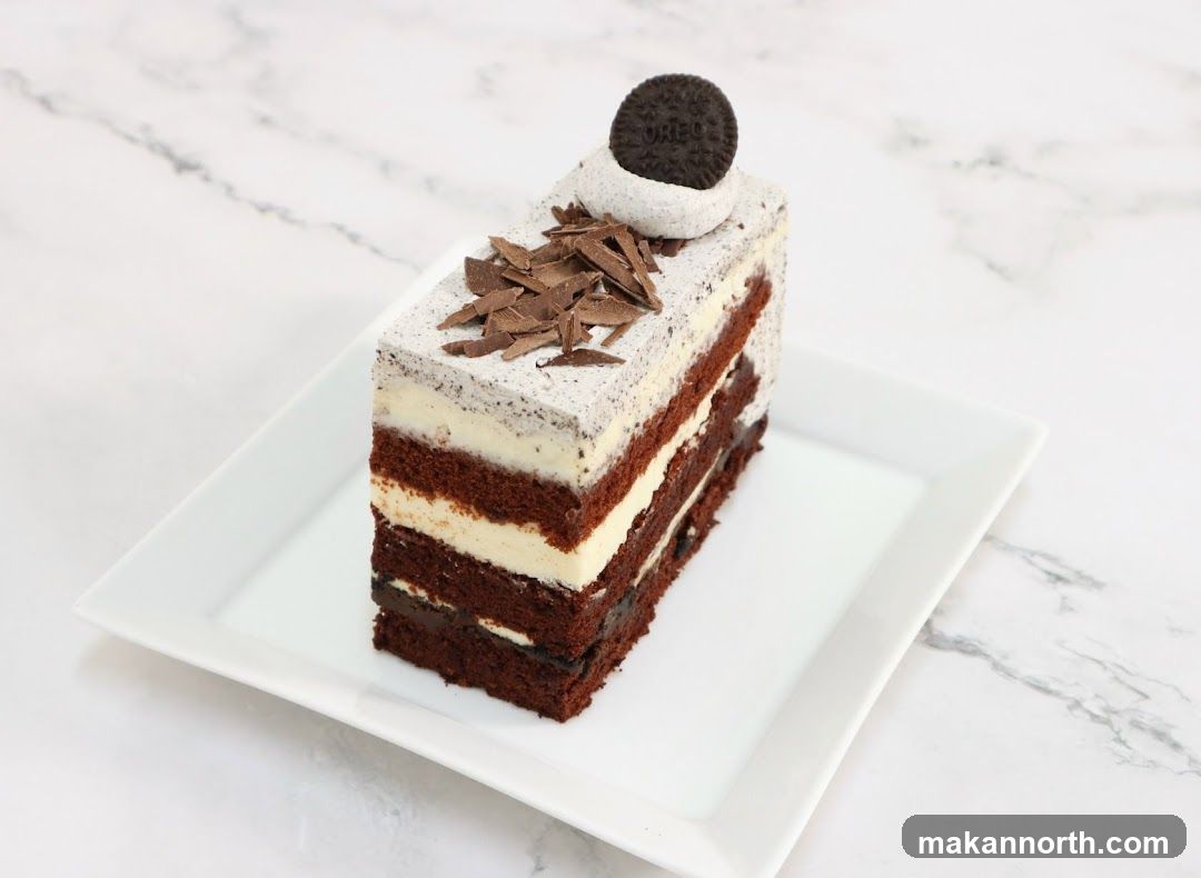 Oreo Cake Slice