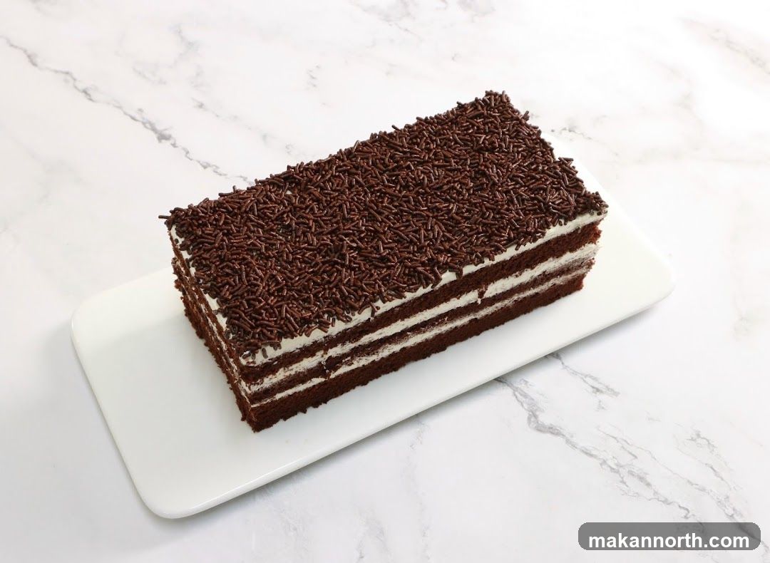 Chocolate Cake Slice