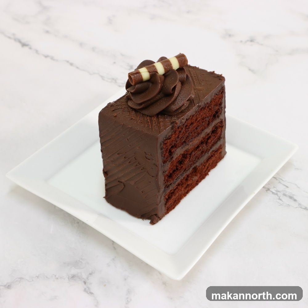 Chocolate Cake Slice