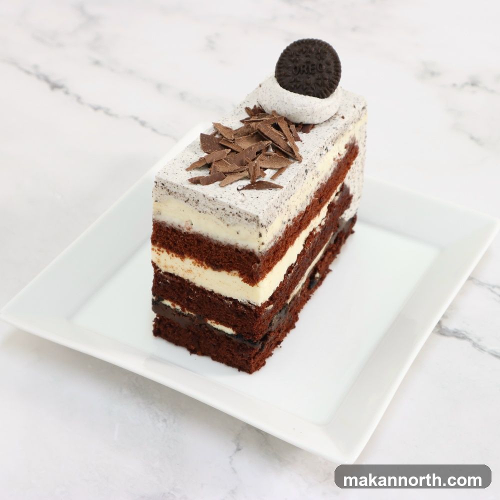 Oreo Cake Slice
