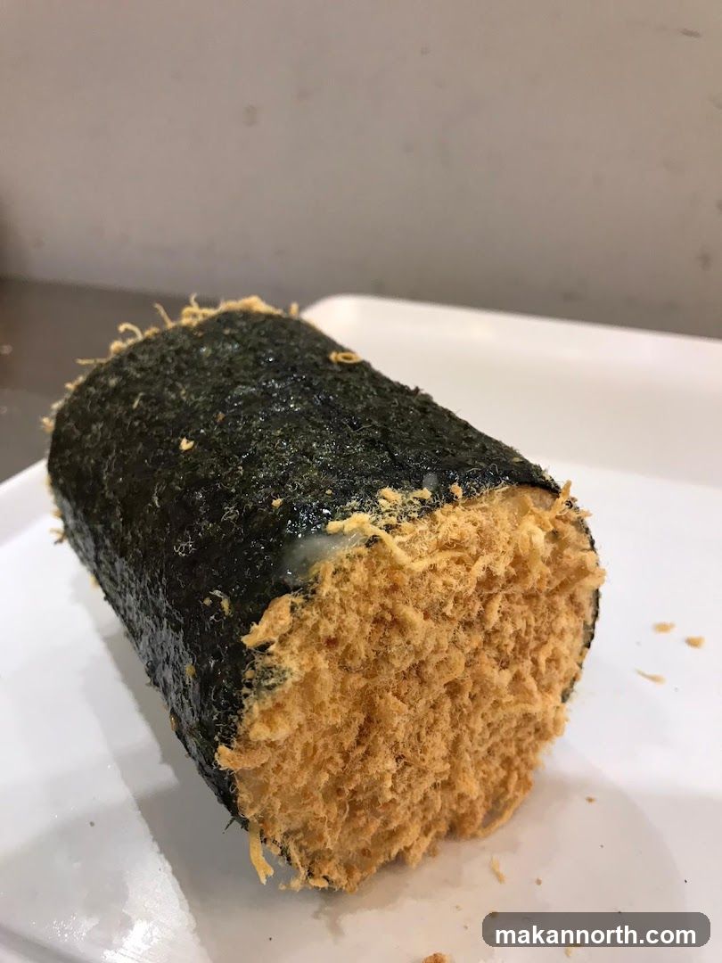 Pork Floss and Seaweed Roll