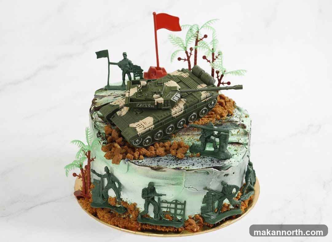 Military Themed Cake