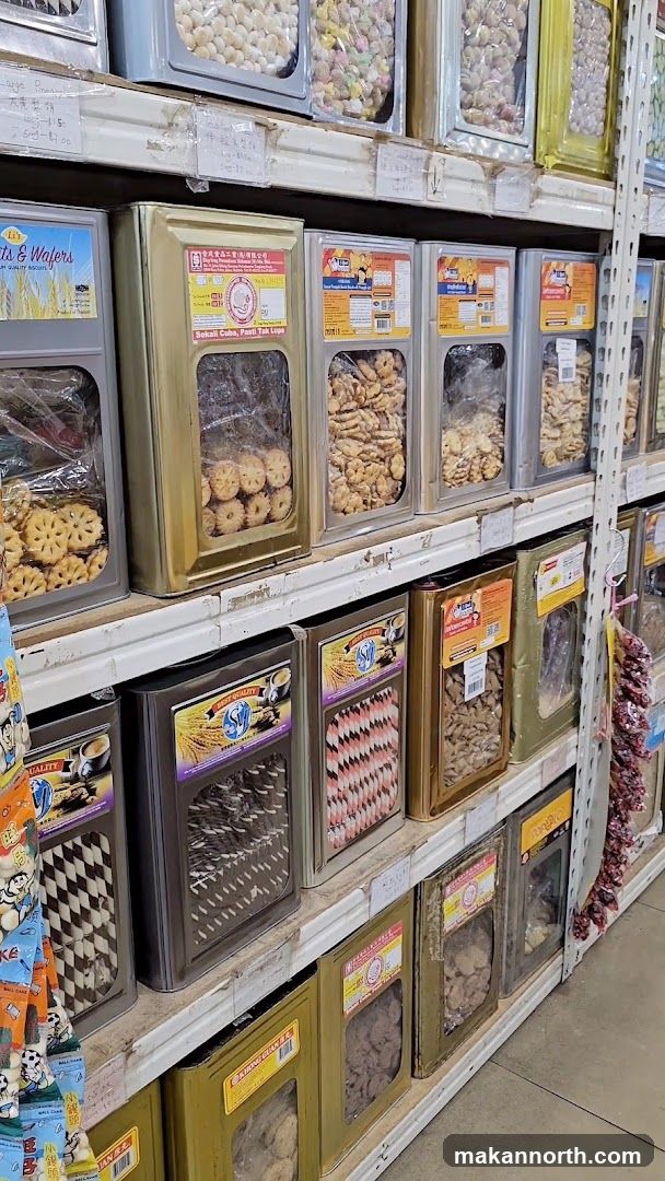 Assortment of Cookies and Snacks