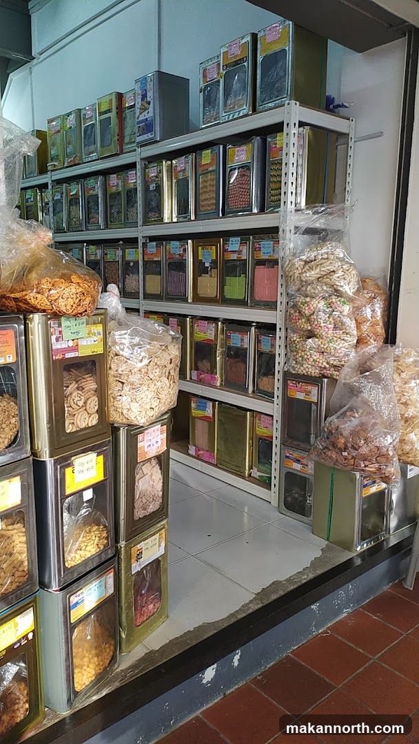 Snack shop interior