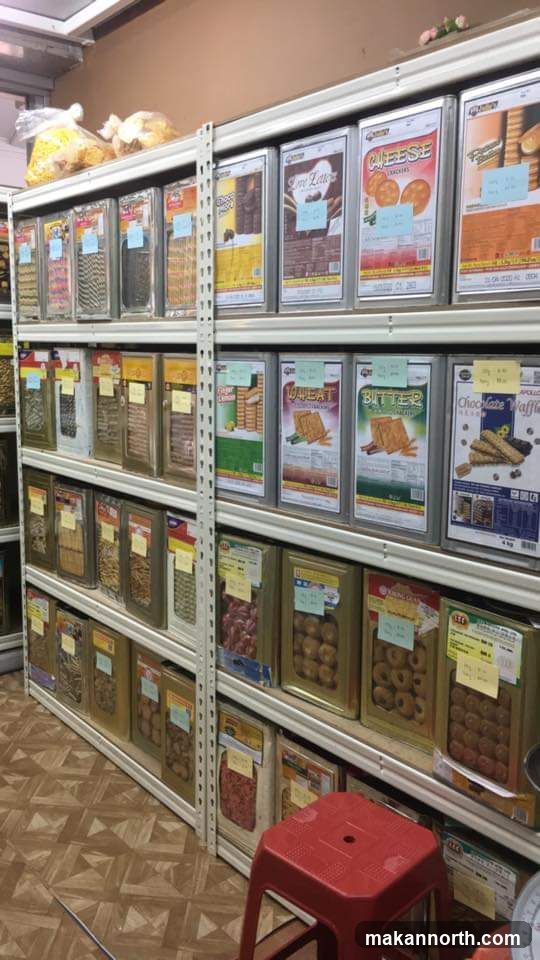 Assortment of Packaged Snacks