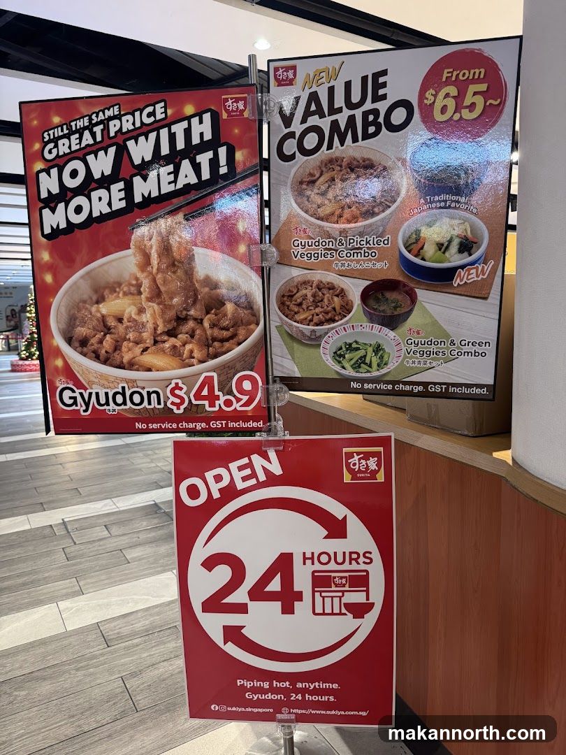 Promotional posters for Gyudon