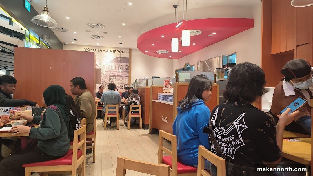 Restaurant Interior with Diners