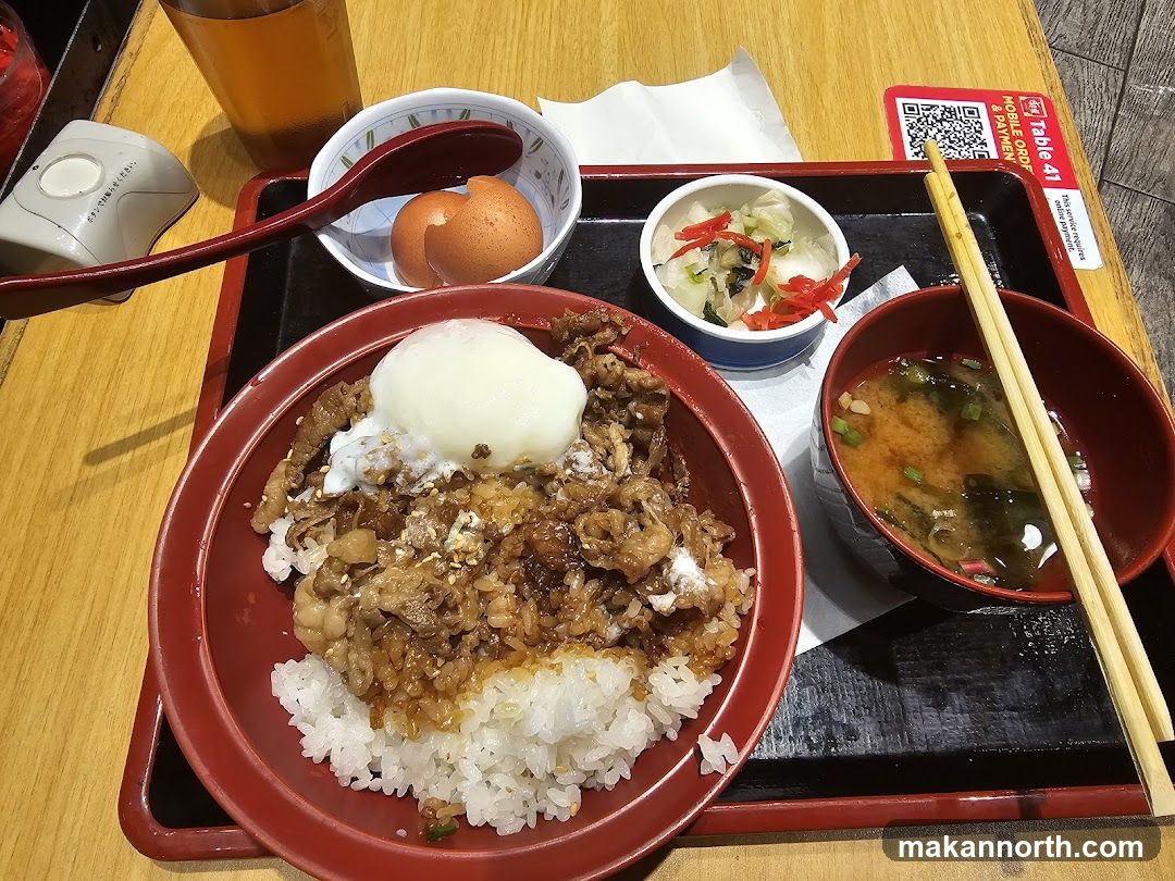 Japanese Beef Bowl Meal