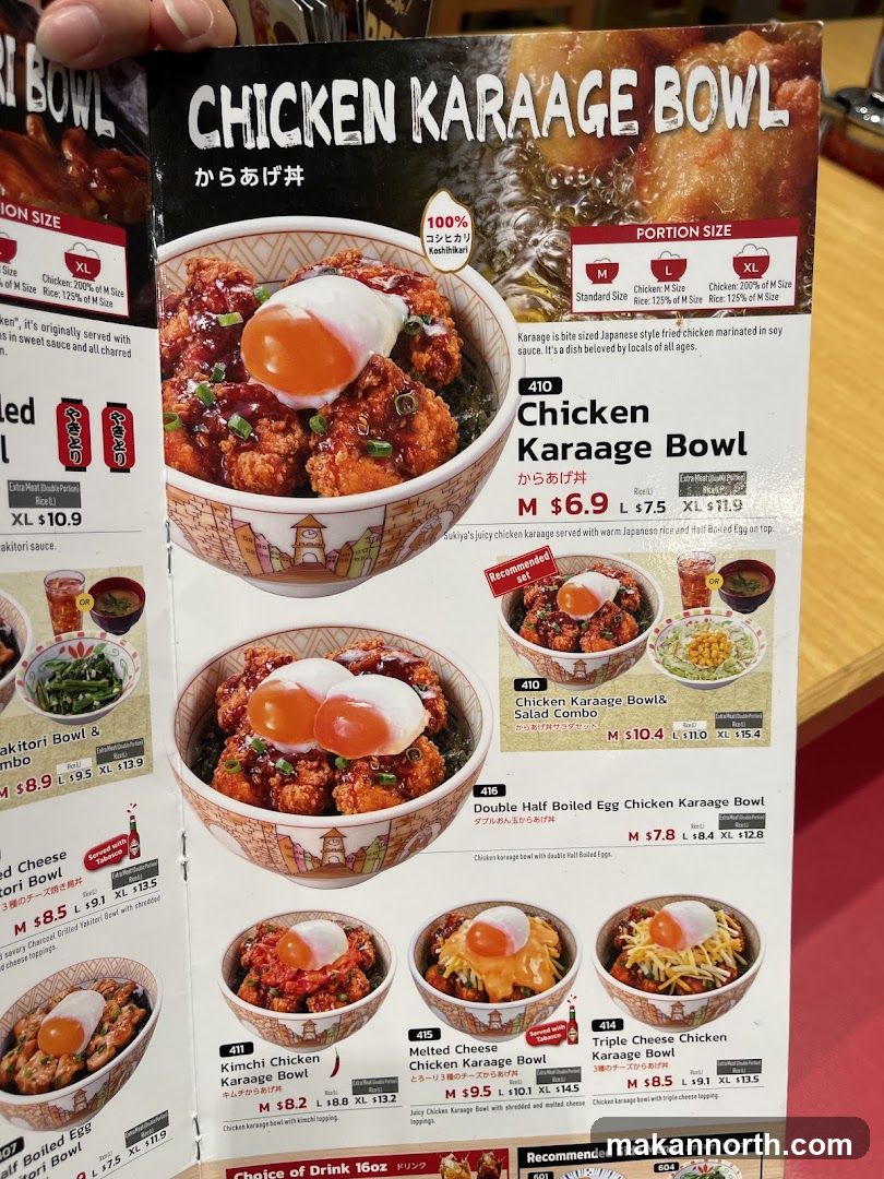 CHICKEN KARAAGE BOWL