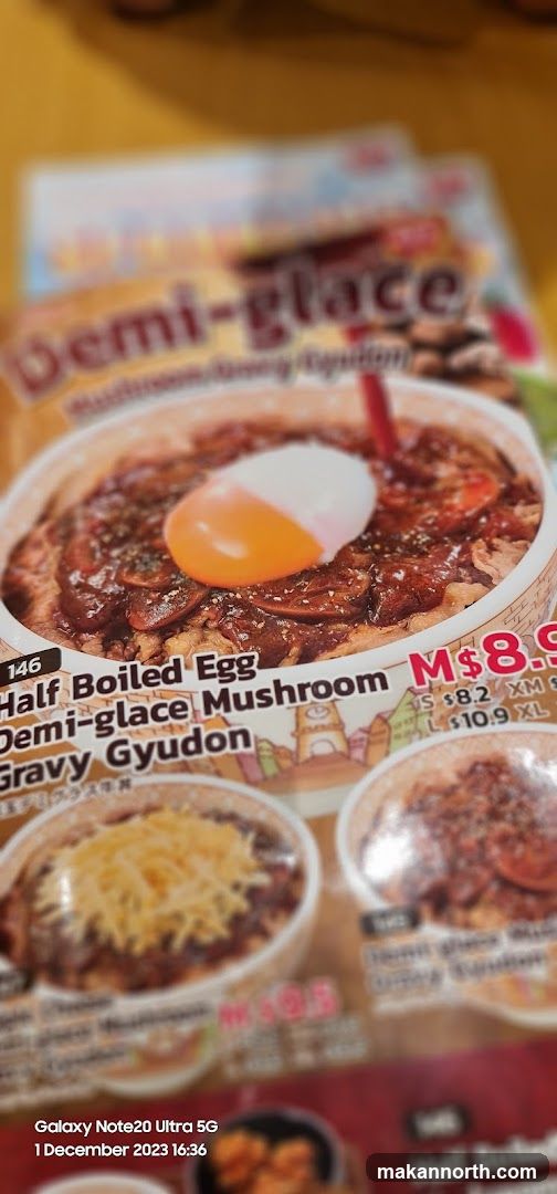 Demi-glace Menu