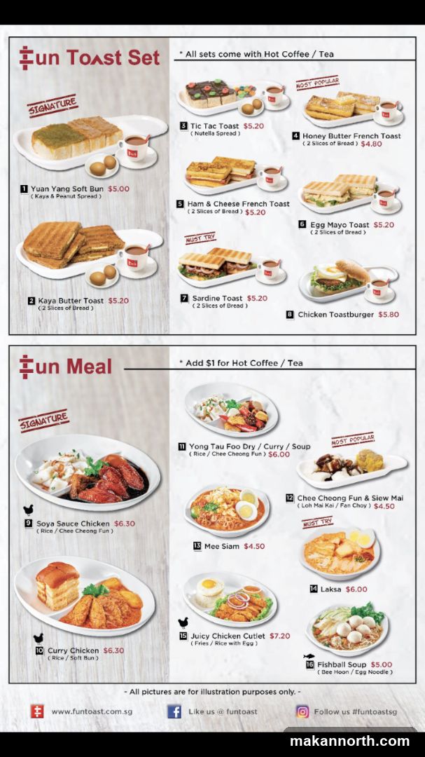 Fun Toast Set & Fun Meal