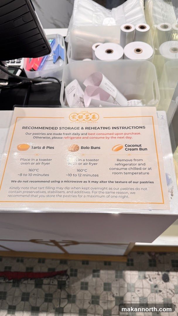 Pastry Storage and Reheating Instructions