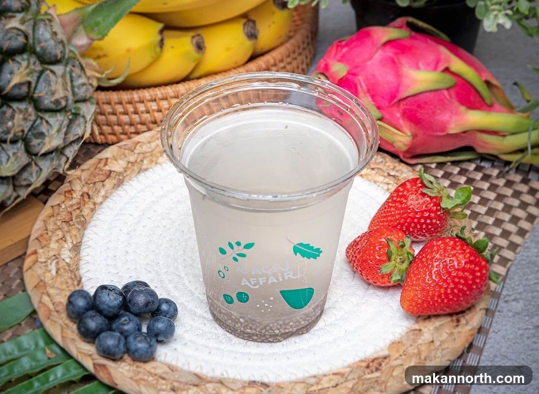 Refreshing Drink with Fruits