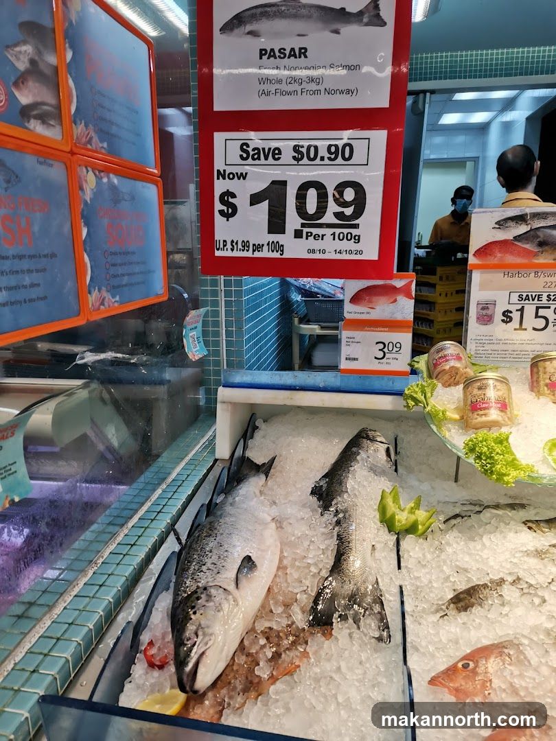 Fresh Salmon Display