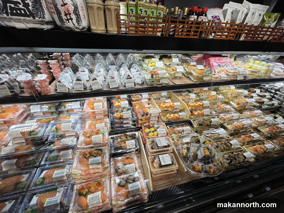 Assortment of Japanese Food Items