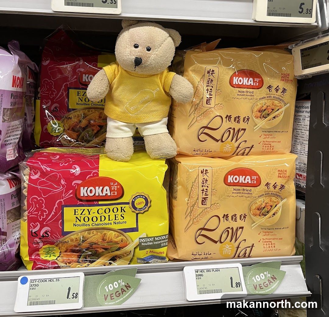 Teddy Bear with Noodles