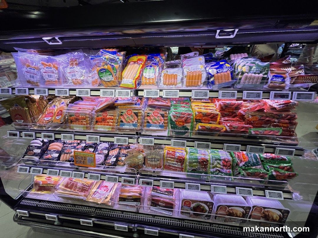 Refrigerated Display of Processed Meats