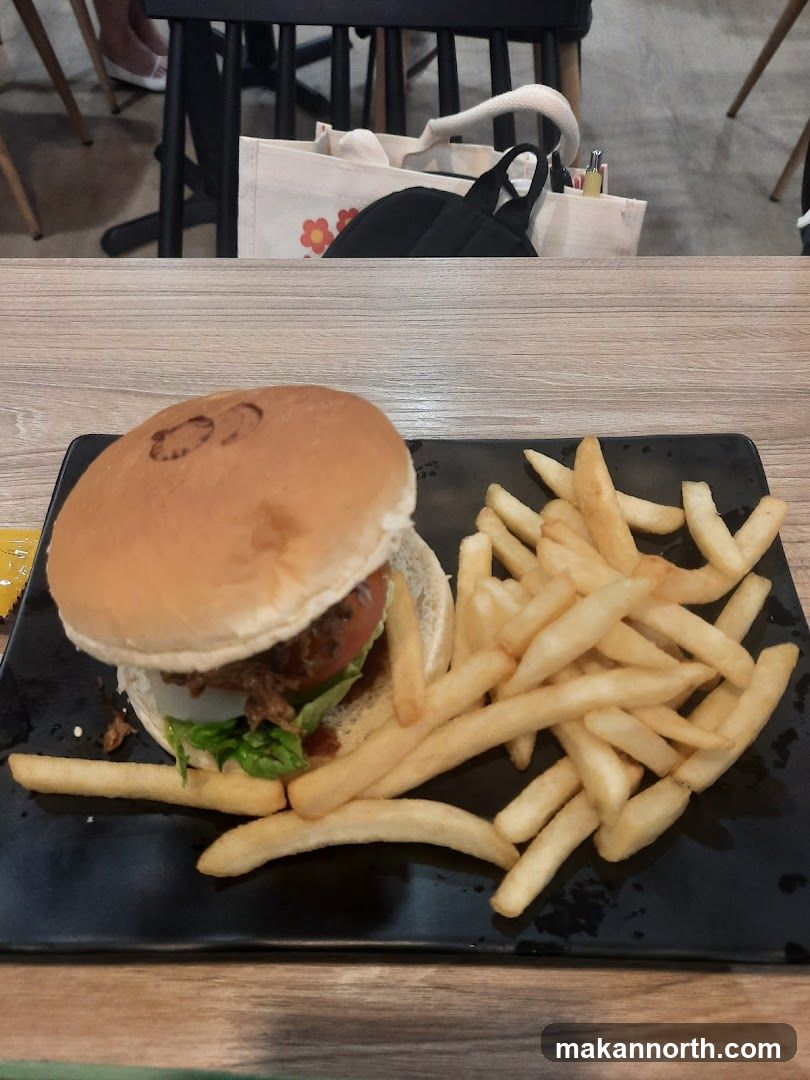 Burger and Fries