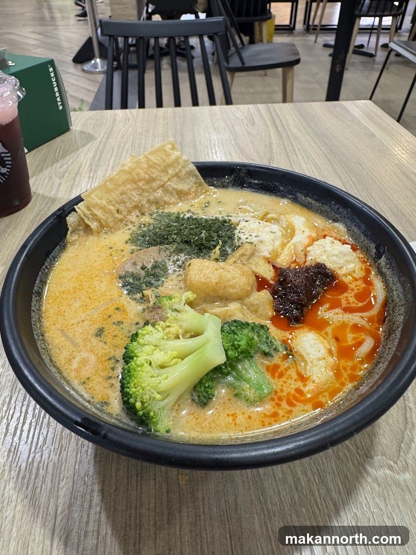 Curry Laksa with Broccoli