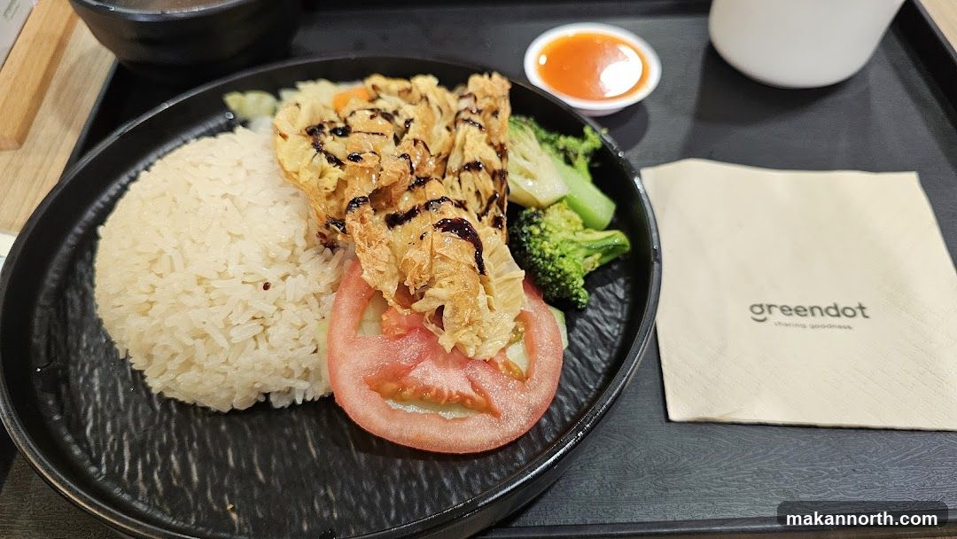 Meal with Rice and Vegetables