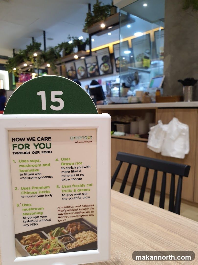 Greendot Food Philosophy