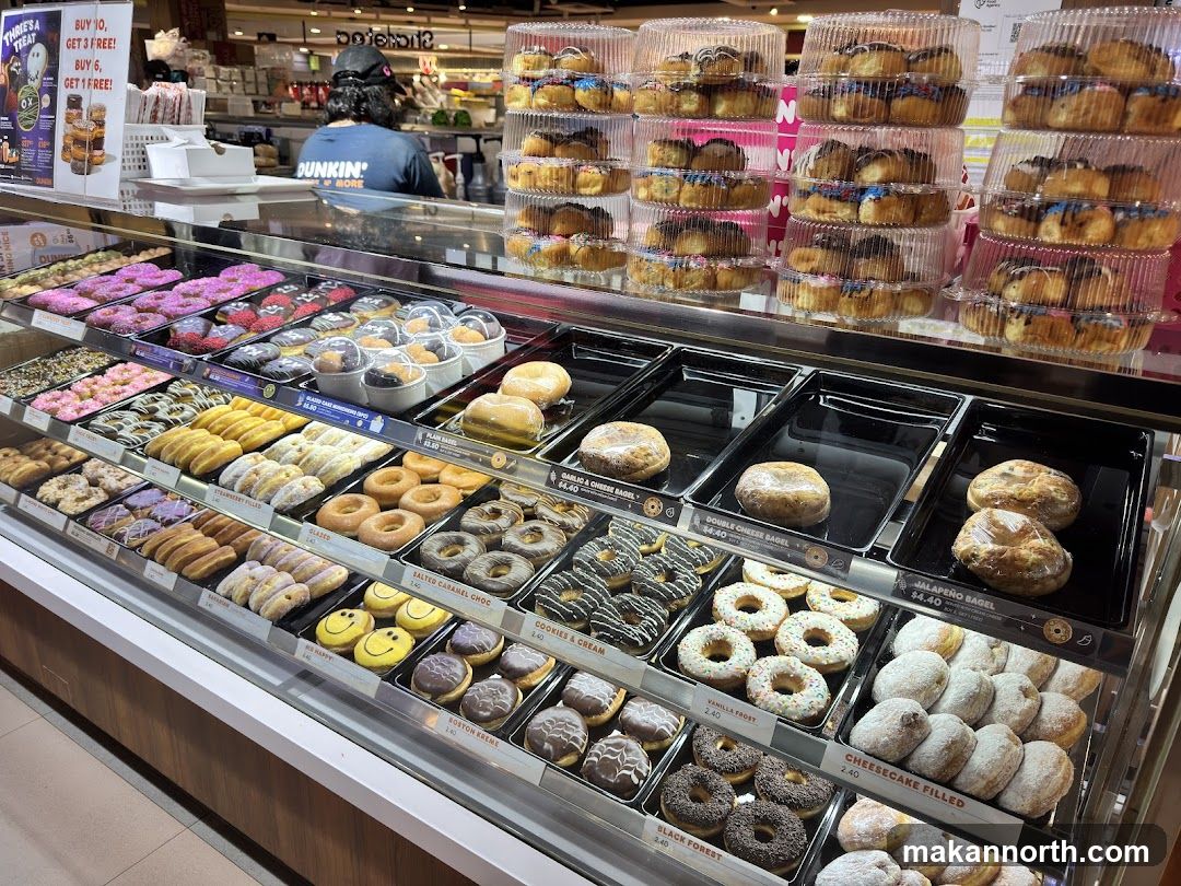 Donuts and Bagels Display