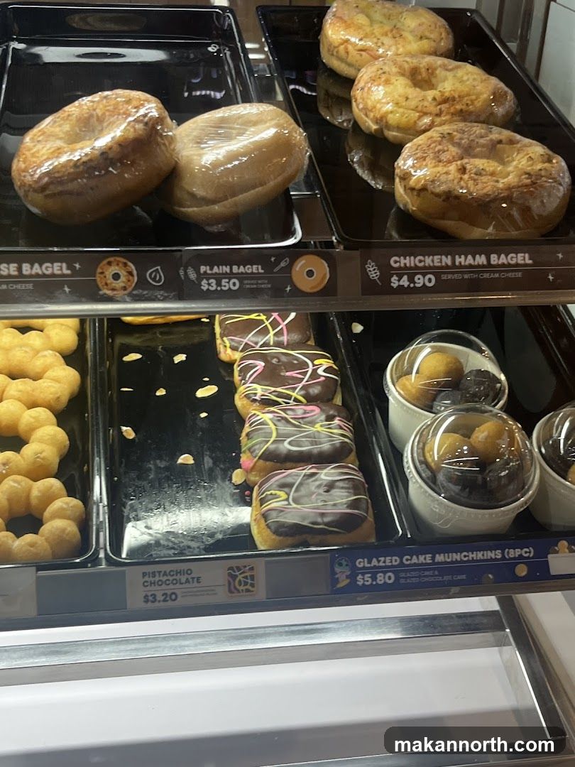 Donuts and Bagels Display
