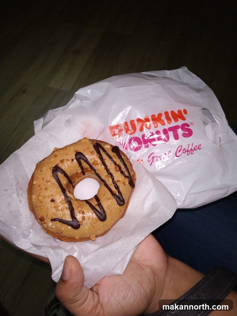 Dunkin' Donuts Bag and Donut