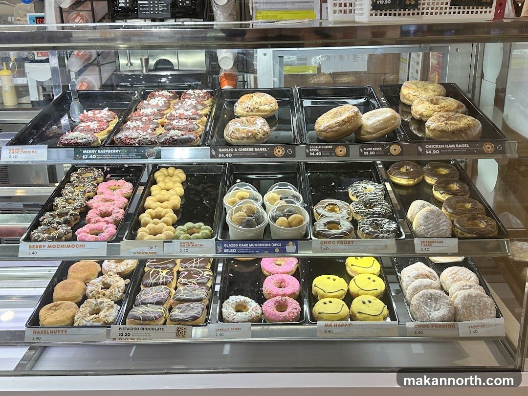 Donuts and Bagels Display