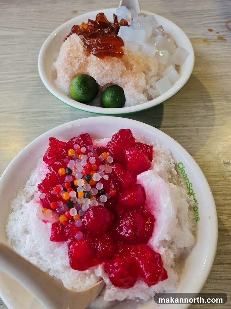 Shaved Ice Desserts