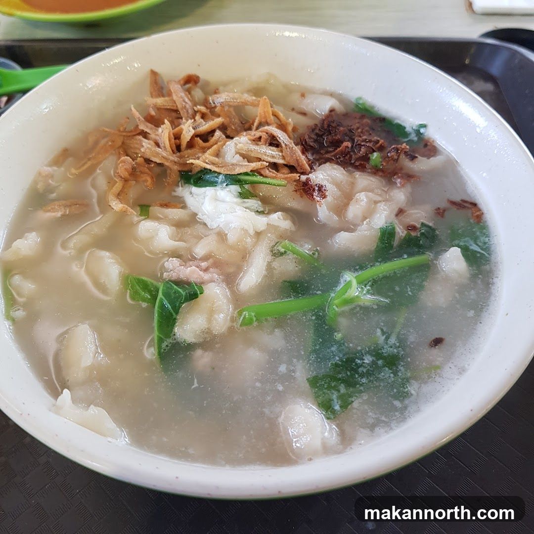 Noodle Soup with Anchovies
