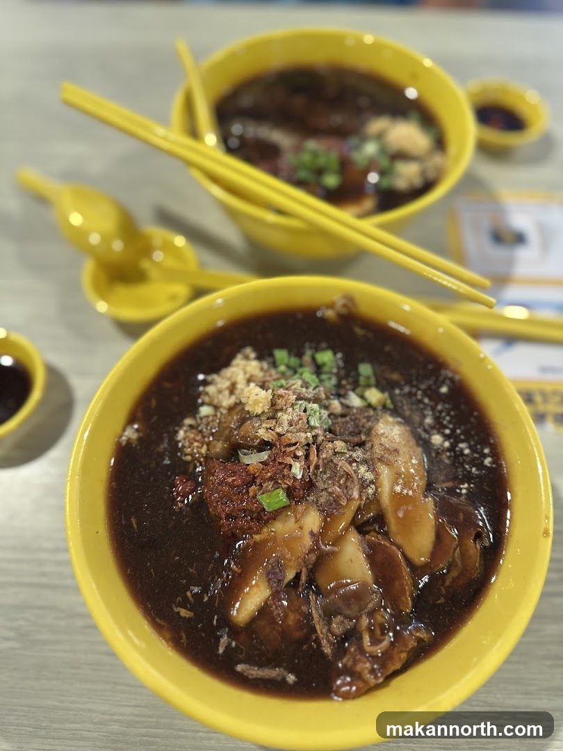 Noodles in Dark Broth