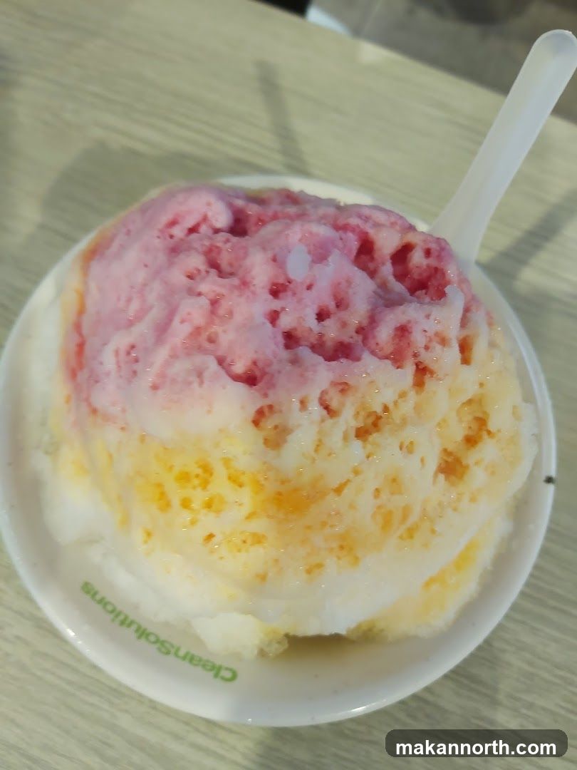 Shaved Ice Dessert