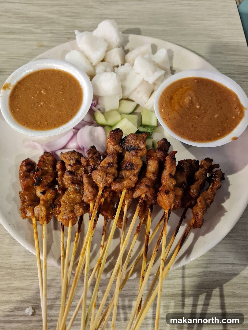 Satay Skewers with Peanut Sauce