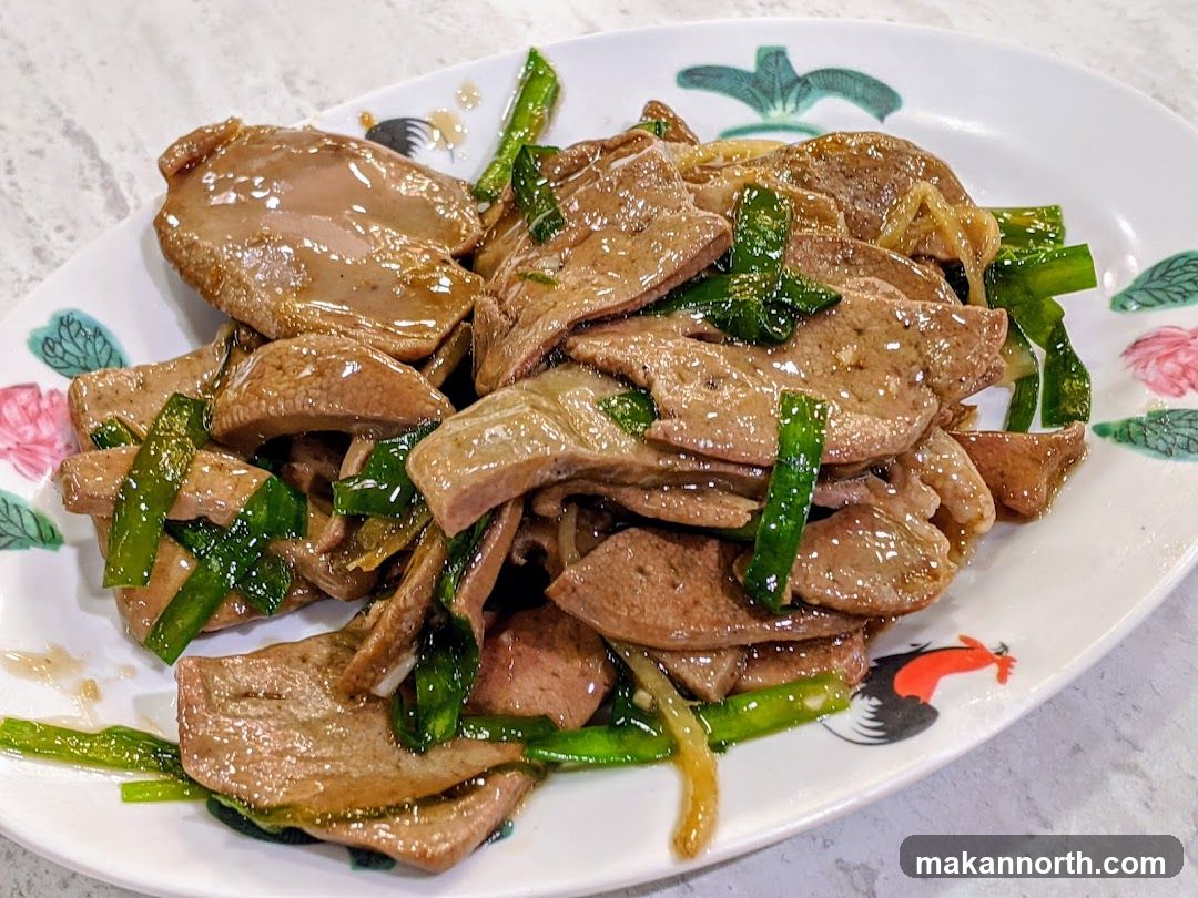 Stir-fried Liver with Scallions