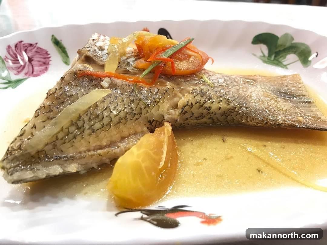 Steamed Fish with Sauce