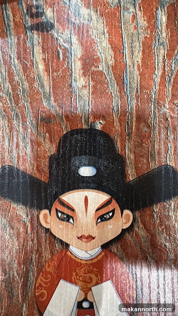 Cartoon Peking Opera Character