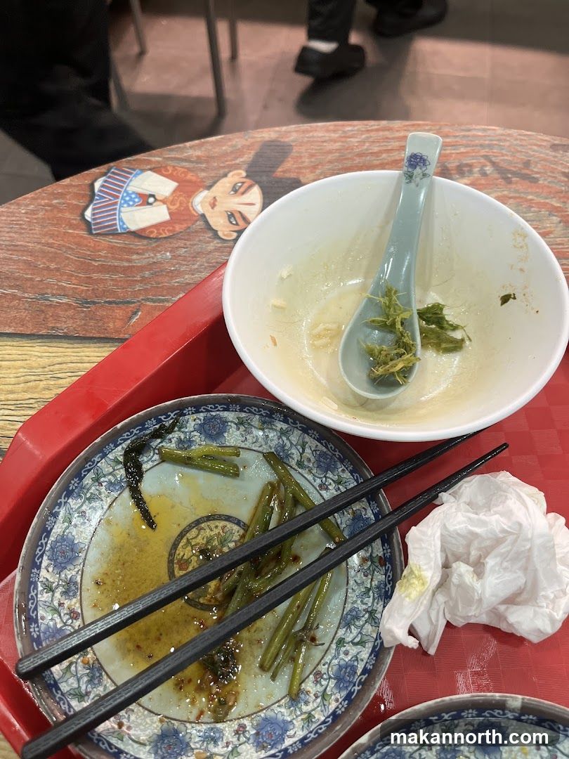 Leftover Food on Table
