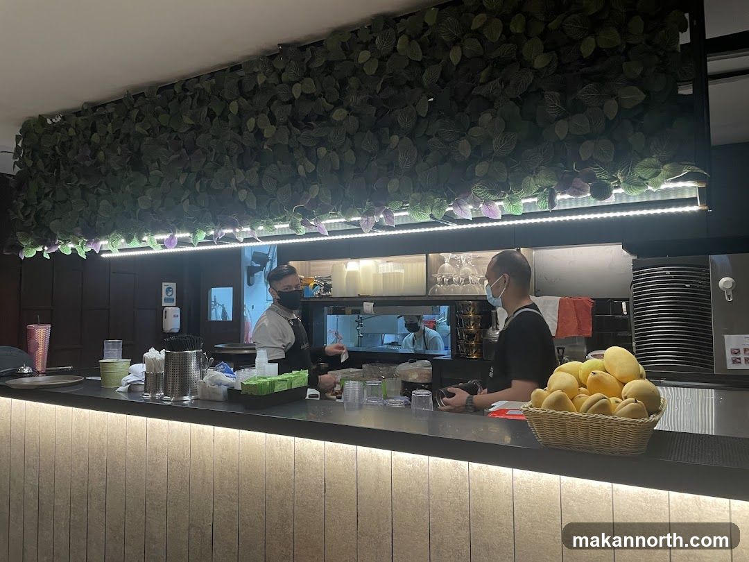 Baristas preparing drinks
