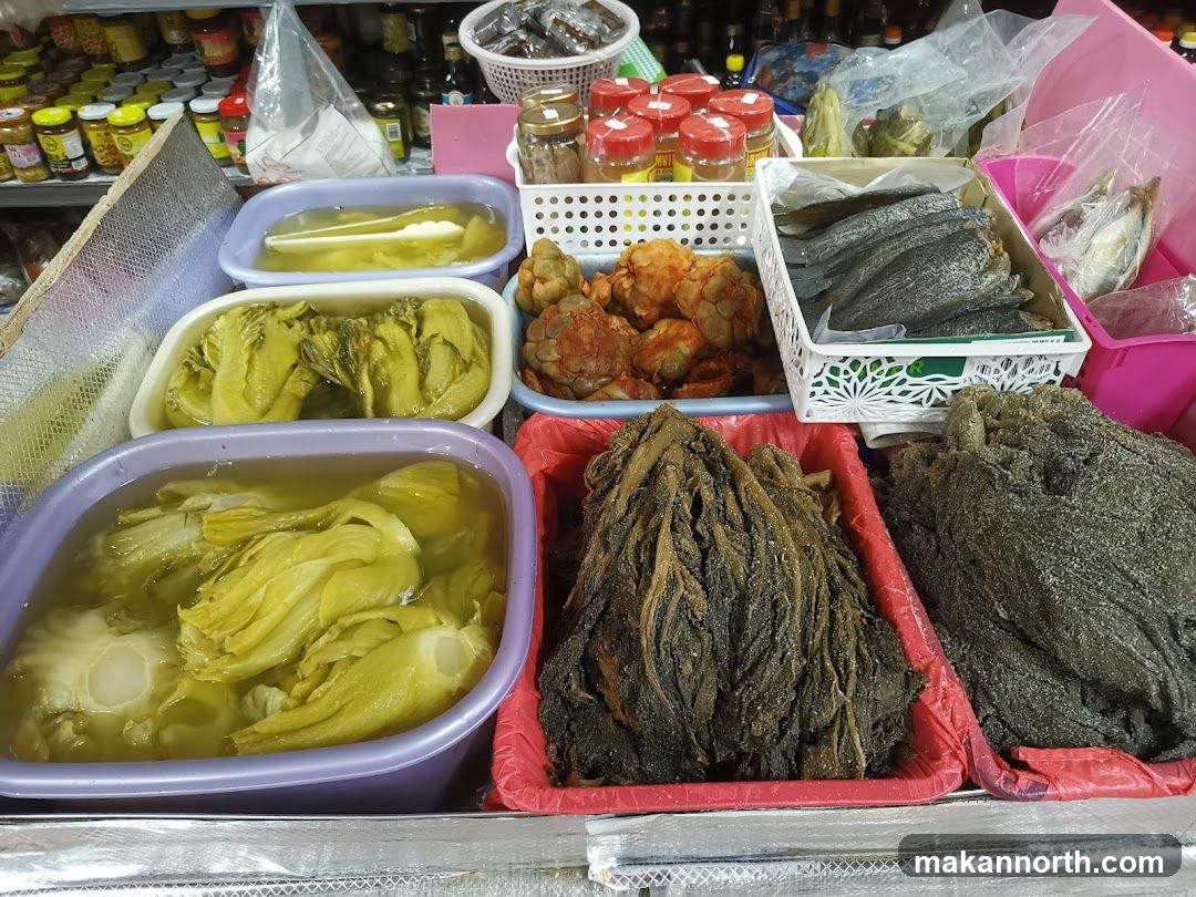 Preserved Vegetables and Dried Fish