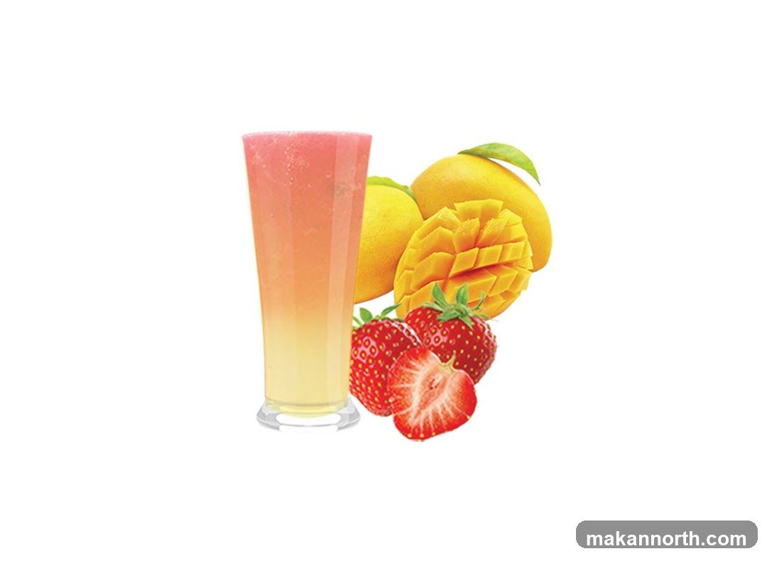 Mango Strawberry Smoothie