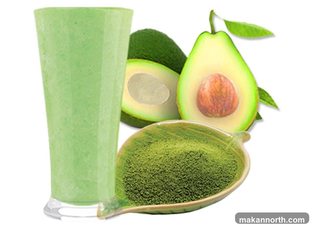Avocado Smoothie Ingredients