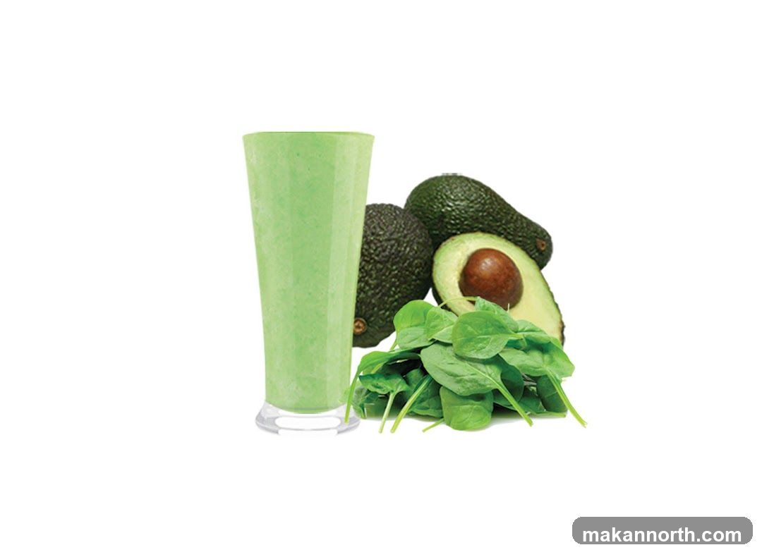 Avocado and Spinach Smoothie