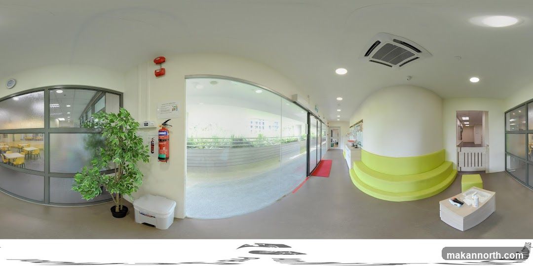 Interior of a modern educational facility