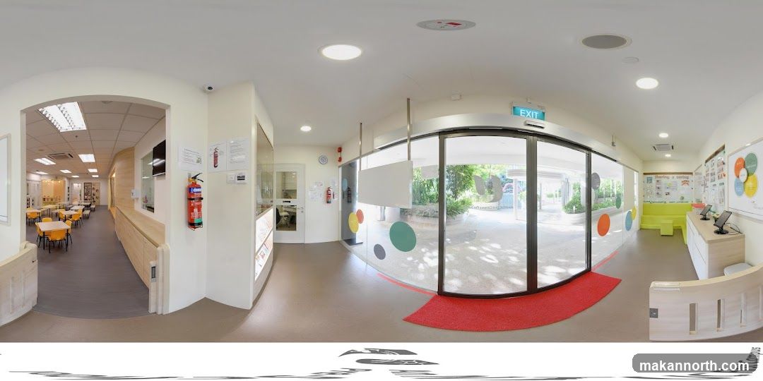School Entrance and Hallway