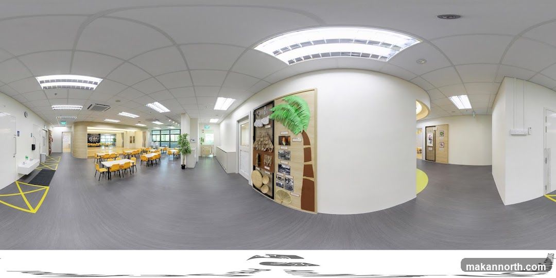 Interior of a school or daycare facility