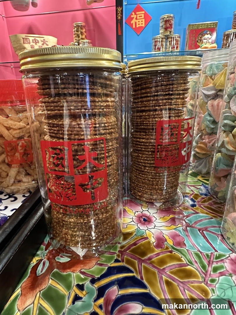 Sesame Crackers and Meringues