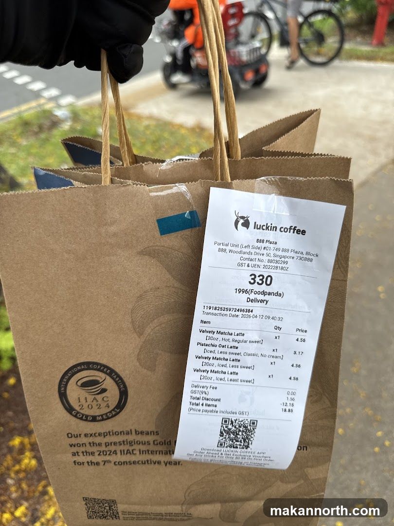 Luckin Coffee Delivery Bags